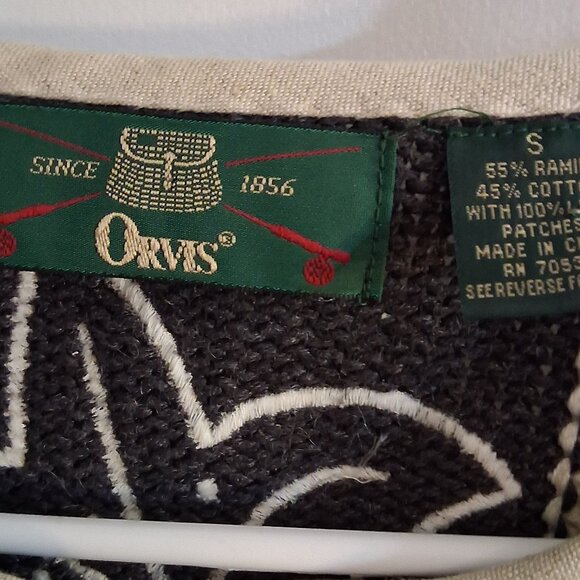 vintage orvis ladies sweater size small - Picture 4 of 8